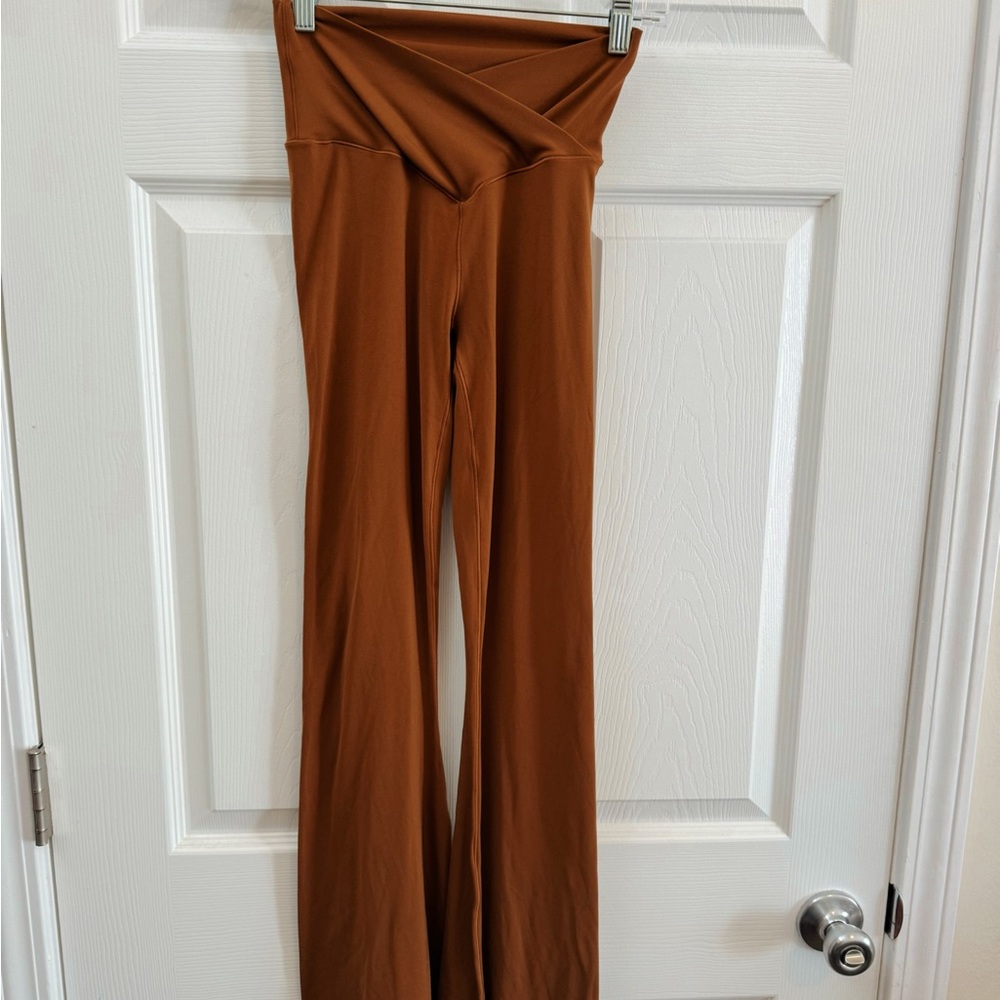 Aerie Crossover Flare Leggings
